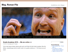 Tablet Screenshot of coach-filz.com